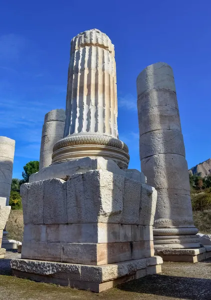 Monumentos Históricos Templos Columnas Mármol —  Fotos de Stock