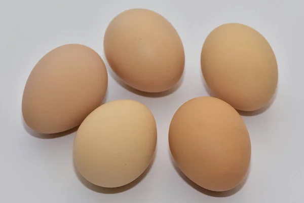 Productos Animales Huevos Pollo Marrón — Foto de Stock