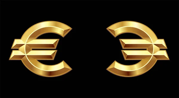 Webimages Logotipos Euro Fundo Preto — Fotografia de Stock