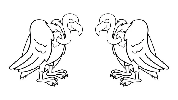 Desene Păsări Fundal Alb Ilustrații — Fotografie, imagine de stoc