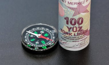 20 Aralık 2021 İzmir, hindi. Türk Lirası 'nın fotoğrafları. Fotoğraf haber amaçlıdır.