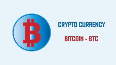 Bitcoin sanal para birimi görüntüleri. 3d illüstrasyon.