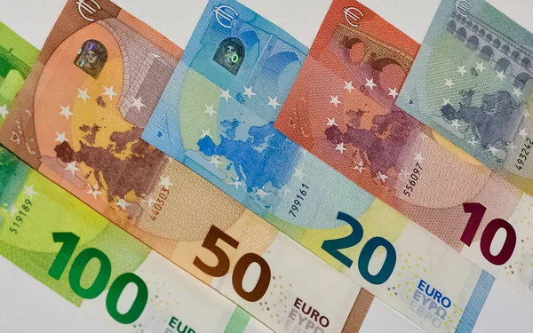Euro Fotos Foto Für Nachrichtenzwecke — Stockfoto