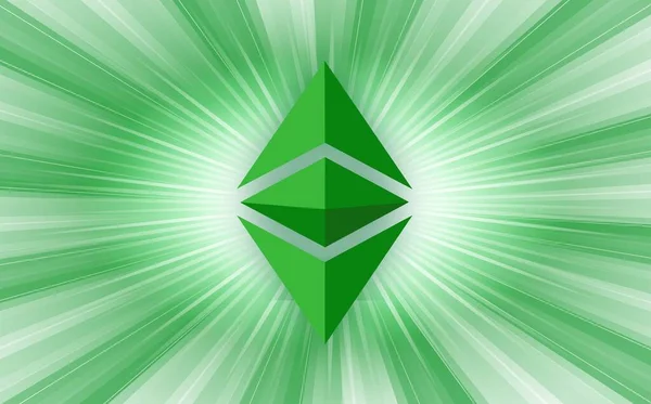 Ethereum Εικονικές Εικόνες Νόμισμα Εικονογραφήσεις — Φωτογραφία Αρχείου