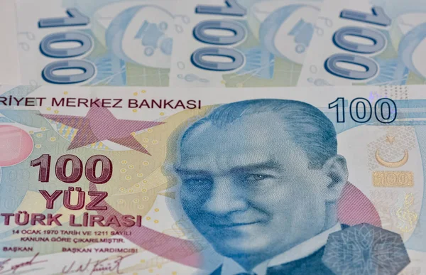 March 2022 Izmir Turkey Photos Turkish Lira News Photo — Stock Photo, Image