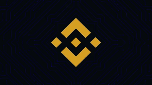 Binance Εικονικές Εικόνες Νόμισμα Εικονογραφήσεις — Φωτογραφία Αρχείου