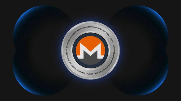 Monero Sanal Para Birimi Görüntüleri Illüstrasyon — Stok fotoğraf