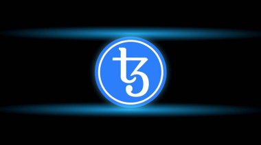 Teos sanal para birimi görüntüleri. 3d illüstrasyon