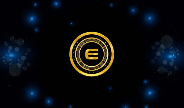 Digital Background Image Enjin Virtual Currency Illustration — Stock Photo, Image