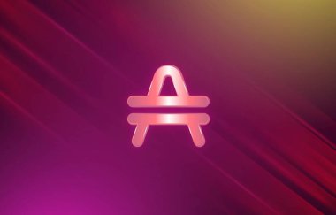 Sanal para birimi görüntüsü. 3d illüstrasyon