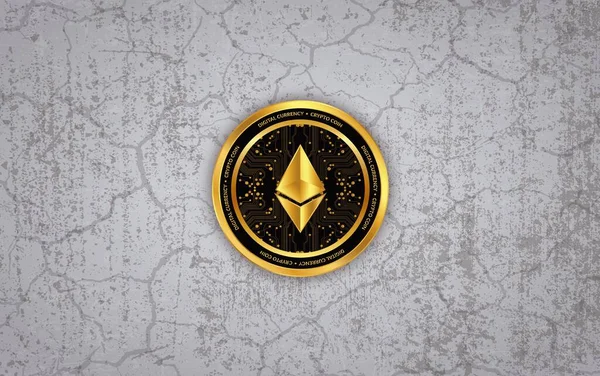 Ethereum Immagini Valuta Virtuale Illustrazioni — Foto Stock