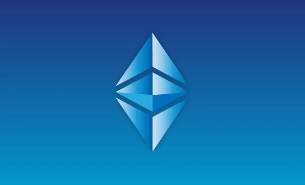 Ethereum Virtual Currency Images Illustrations — Stock Photo, Image