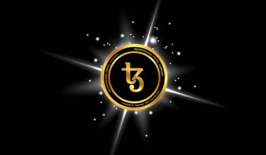 Teos sanal para birimi görüntüleri. 3d illüstrasyon