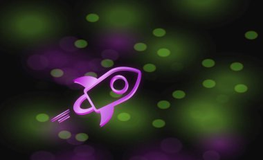 Yıldızlar sanal para birimi logosudur. 3d çizimler.