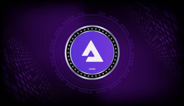 işitsel sanal para birimi görüntüsü. 3d illüstrasyon