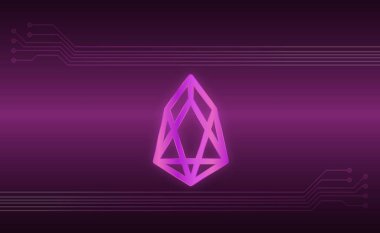 Eos sanal para birimi görüntüleri. 3d illüstrasyon