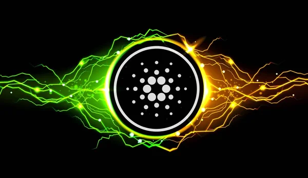 Cardano Virtuell Valuta Bilder Illustrationer — Stockfoto