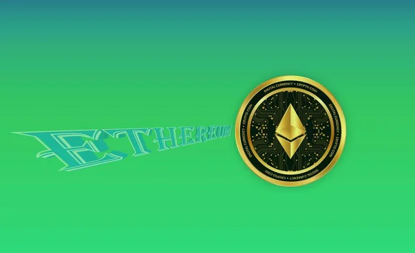 Ethereum Virtual Currency Images Ilustrace — Stock fotografie