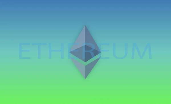 Ethereum Immagini Valuta Virtuale Illustrazioni — Foto Stock