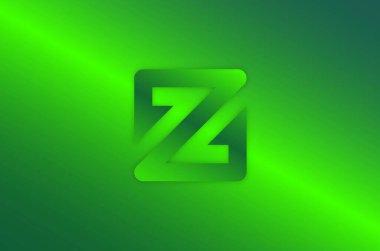 Zcoin sanal para birimi görüntüleri. 3d illüstrasyon