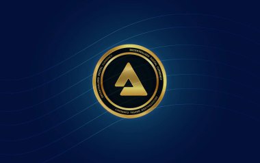 işitsel sanal para birimi görüntüsü. 3d illüstrasyon