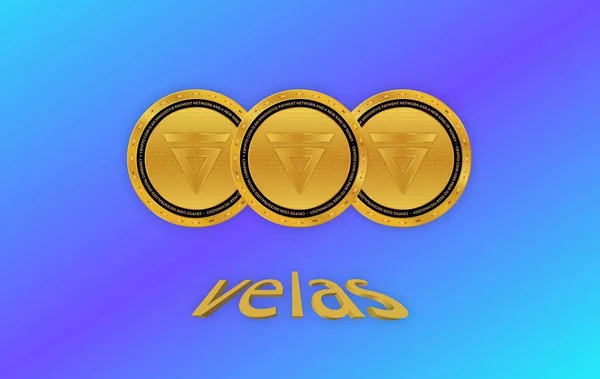 Velas Virtual Currency Images Illustrations — Stock Photo, Image