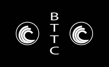 Bitttorrent sanal para birimi resimleri. 3d illüstrasyon.