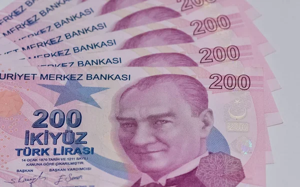 Juni 2022 Izmir Turkije Turkse Lira Foto Redactionele Foto — Stockfoto