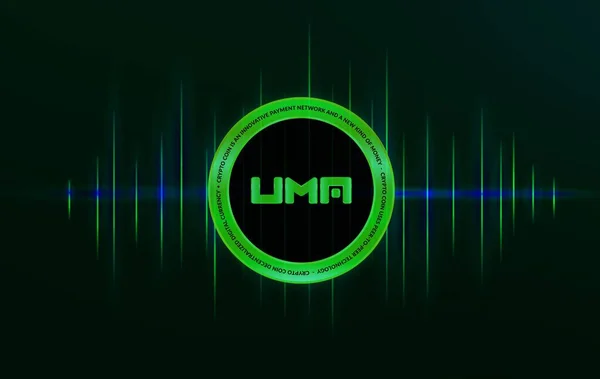 Images of uma virtual currency. 3d illustrations