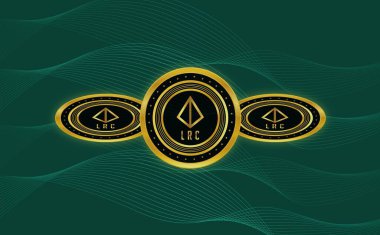 Sanal para birimi görüntülerine bakılıyor. 3d illüstrasyon.