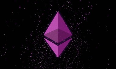 ethereum sanal para birimi görüntüleri. 3d illüstrasyon.