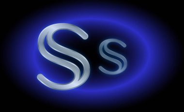 secret-scrt virtual currency images. 3d illustrations.