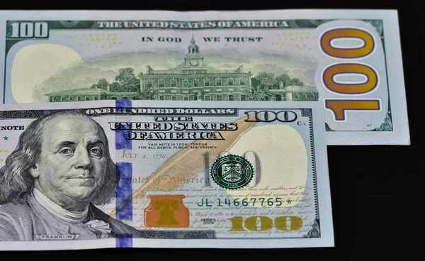 Банкноты Разных Стран Фото Долларах — стоковое фото