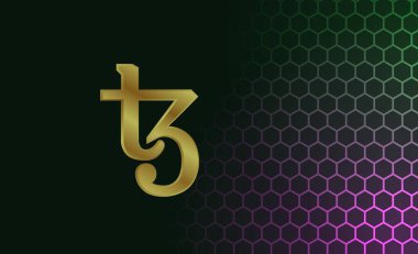 Teos sanal para birimi görüntüleri. 3d çizimler.