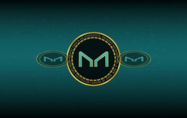 Sanal para birimi görüntüleri oluşturuyorlar. 3d çizimler.