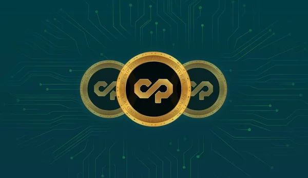 Counterparty Xcp Virtual Currency Images Illustrations — 스톡 사진