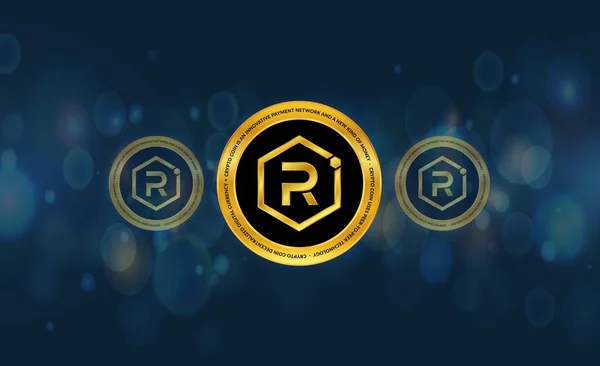 Raydium Ray Virtual Currency Image Digital Background Illustrations — 스톡 사진