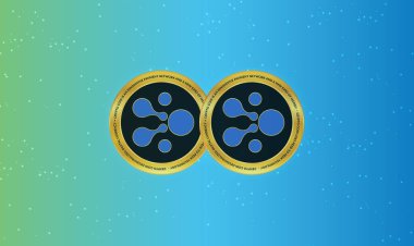 Dijital arka planda bir elf sanal para birimi görüntüsü. 3d illüstrasyon.