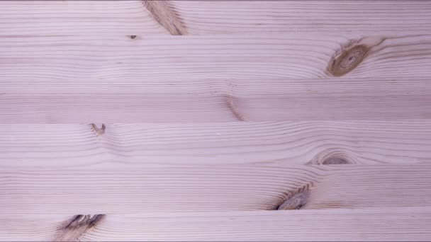 Dřevo povrch statické pozadí spořiče pro počítač, trendy barva 2022 — Stock video