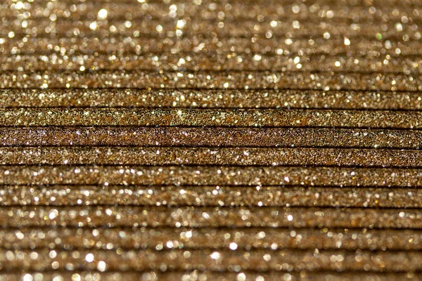 Image Shows Full Frame Macro Abstract Background Shimmering Gold Glitter — Stock Photo, Image