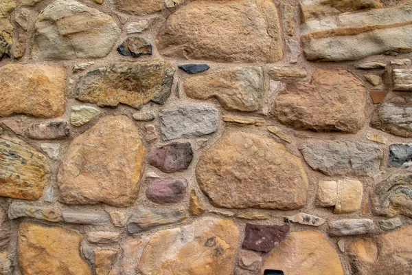 Красивая Старая Европейская Средневековая Каменная Стена Абстрактный Фон Текстуры — стоковое фото