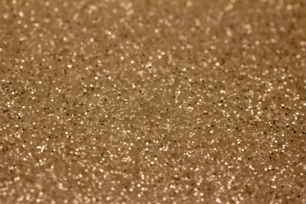 Full Frame Abstract Background Shimmering Gold Glitter Texture Selective Focus — Stock Fotó