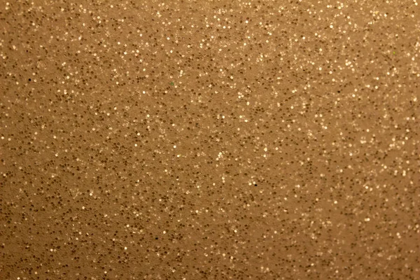 Full Frame Abstract Background Shimmering Gold Glitter Texture Selective Focus — Foto de Stock