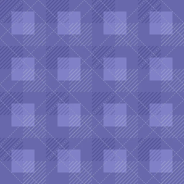 Seamless Pattern Checkered Background Color Trend Year 2022 Very Peri — Vettoriale Stock