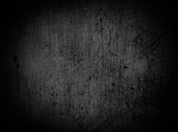 黒の粗いセメント壁表面 プラスチックのコンクリートの質感は傷や暗い亀裂を持っています 背景には粒状の脈がたくさんあります 設計のための空のスペース — ストック写真