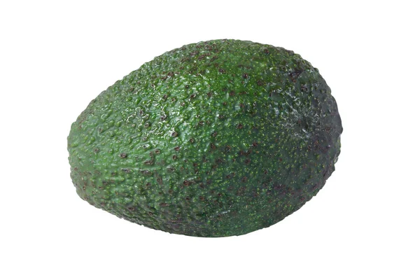 Авокадо Ізольованому Білому Тлі — стокове фото