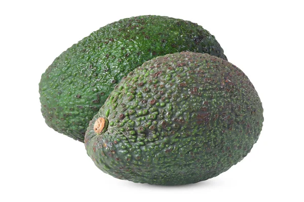 Avocado Sfondo Bianco Isolato — Foto Stock