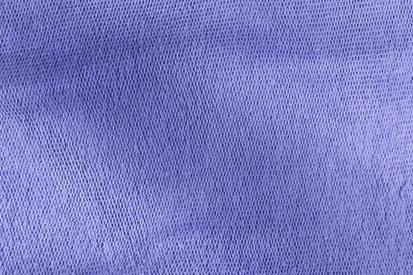 Blauer Leinwandhintergrund Die Oberfläche Der Textur Des Blauen Gewebes — Stockfoto