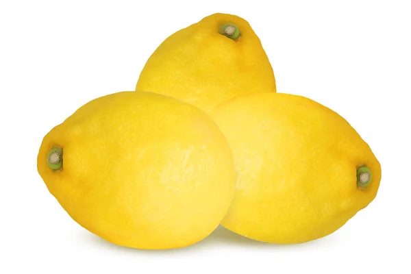 孤立した白い背景上のレモン — Stock fotografie