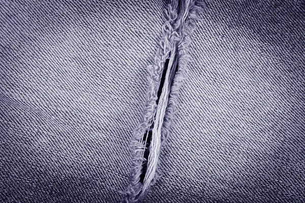 Zerrissene Jeans Textur Für Hintergrund Jeans — Stockfoto